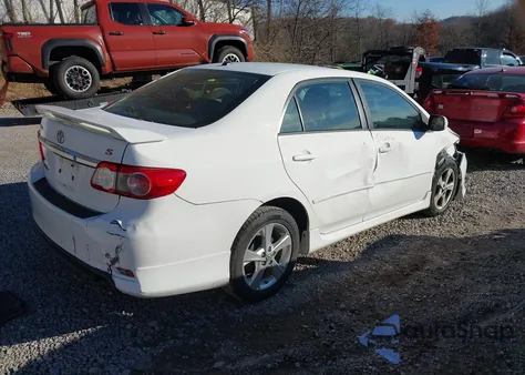 2012 Toyota Corolla S from USA, damaged, VIN 2T1BU4EEXCC837616